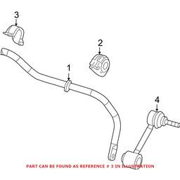 VW Suspension Stabilizer Bar Bracket 1K0511439E